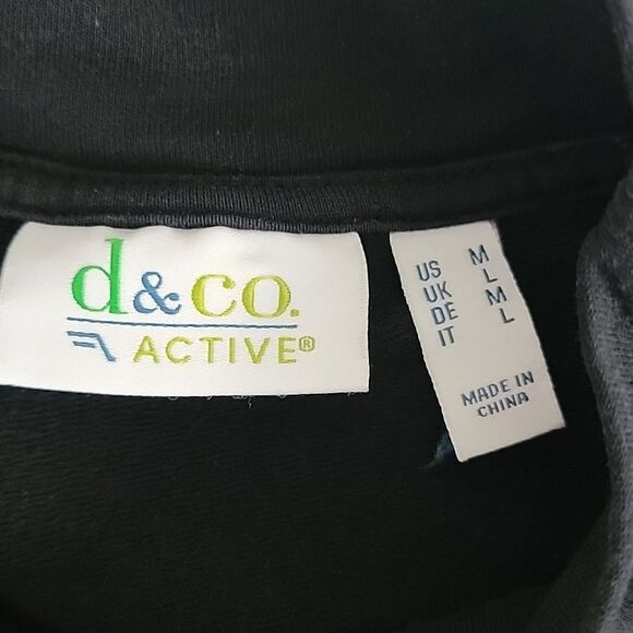 D&Co active wear cotton pullover top Women's Size M - Picture 8 of 11